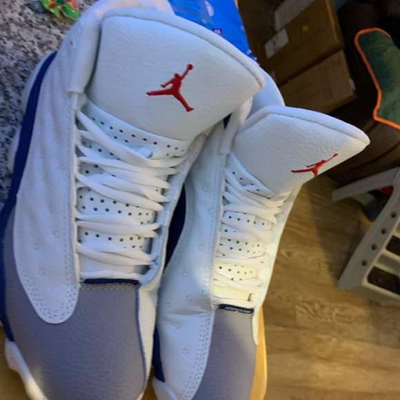 Men’s 8 1/2 Jordans only wore one time for 25 minutes. Still look brand new. - Picture 2 of 5